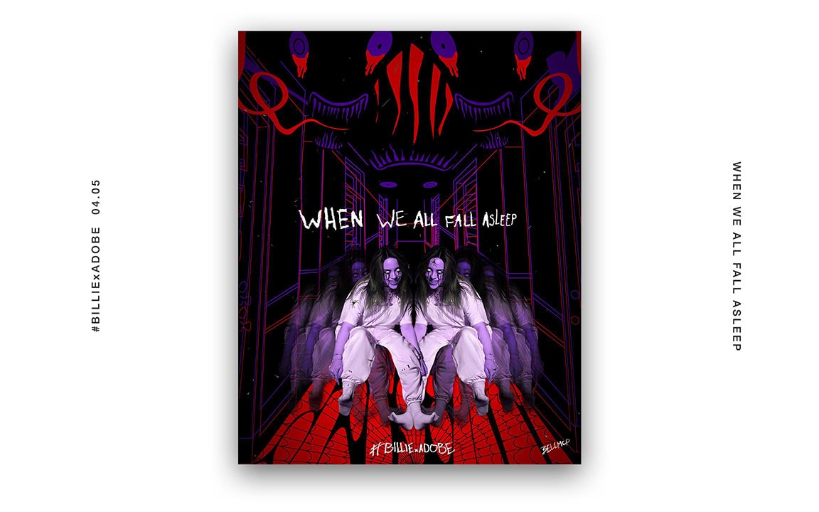 Adobe x Billie Eilish's Creative Challenge 2019