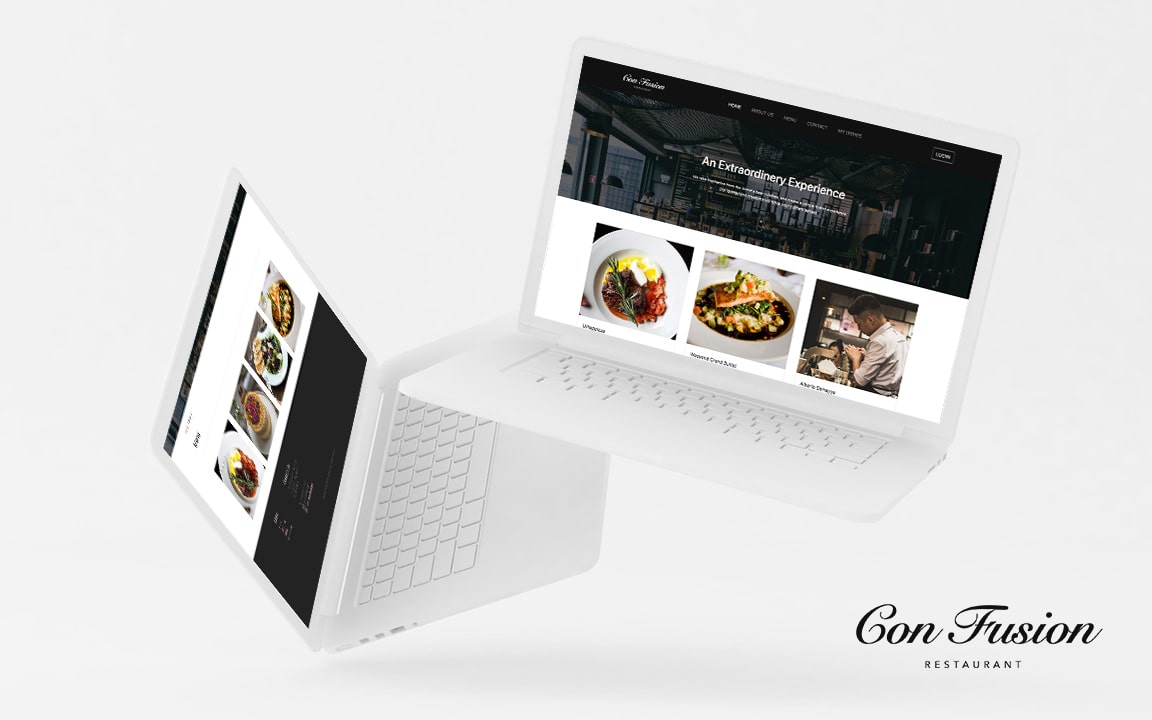 ConFusion Restaurant Website and Mobile App